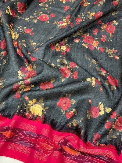 Tussore Saree