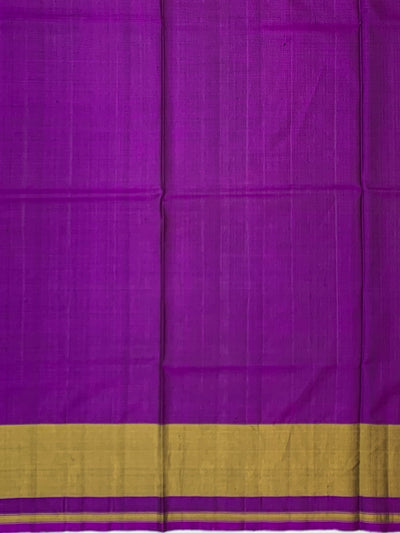 Royal Purple & Mustard Gold Rajkot Patola Silk Saree