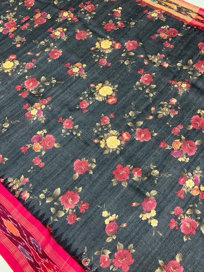 Tussore Saree
