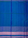 Teal Blue & Vibrant Green Rajkot Patola Silk Saree