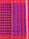 Jewel-Toned Purple & Rani Pink Rajkot Patola Silk Saree