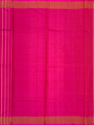 Jewel-Toned Purple & Rani Pink Rajkot Patola Silk Saree