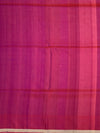 Vibrant Royal Purple & Pink Soft Silk Saree with Geometric Motifs