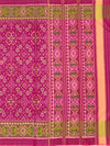 Vibrant Fuchsia Pink Rajkot Patola Silk Saree