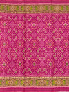 Vibrant Fuchsia Pink Rajkot Patola Silk Saree