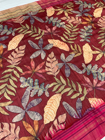 Tussore Saree