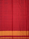 Royal Blue & Crimson Red Rajkot Patola Silk Saree