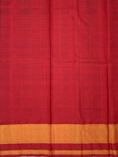 Royal Blue & Crimson Red Rajkot Patola Silk Saree