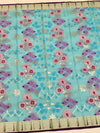 Zari Kota Saree Light-Blue In Color