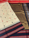 Gadwal Pattu Saree Beige In Colour