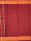Jet Black & Crimson Red Rajkot Patola Silk Saree