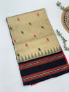 Gadwal Pattu Saree Beige In Colour