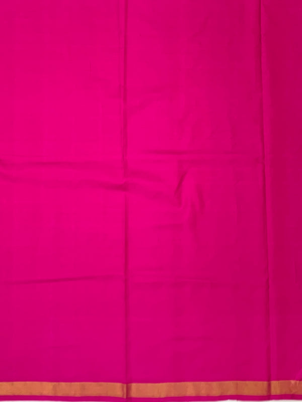 Royal Blue & Hot Pink Rajkot Patola Silk Saree