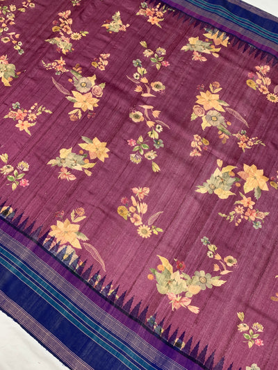 Tussore Saree
