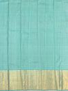 Vibrant Fuchsia Pink & Mint Green Kanjeevaram Silk Saree