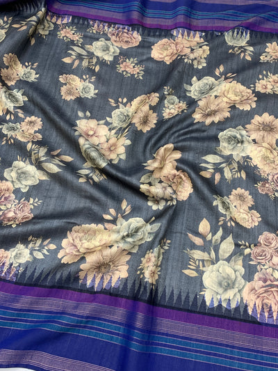 Tussore Saree