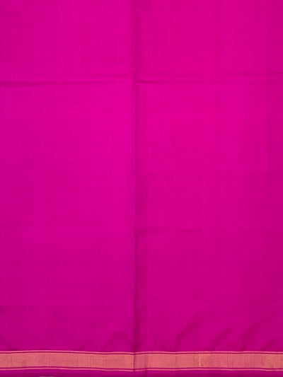 Emerald Green & Magenta Pink Rajkot Patola Silk Saree