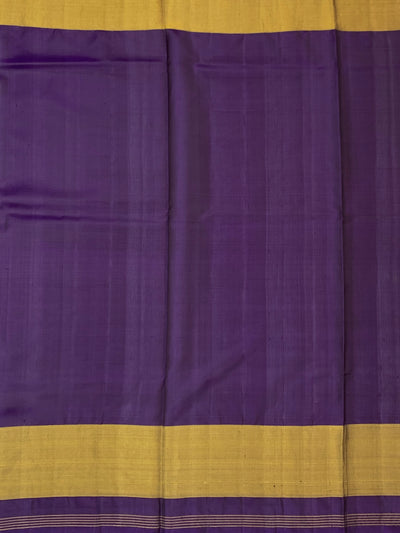 Royal Purple & Mustard Rajkot Patola Silk Saree