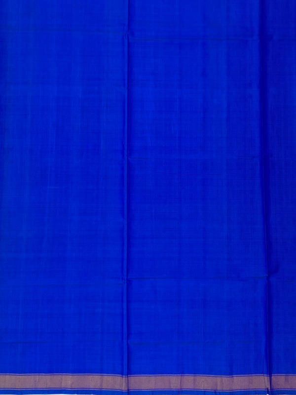 Cerulean Blue & Teal Rajkot Patola Silk Saree