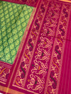 Rajkot Patola Saree Green In Color