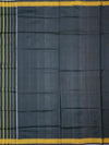 Ivory Cream & Jet Black Rajkot Patola Silk Saree