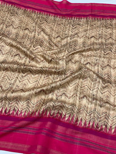 Tussore Saree