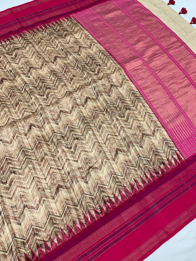 Tussore Saree