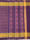 Majestic Deep Purple & Gold Rajkot Patola Silk Saree