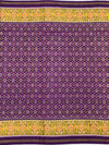 Majestic Deep Purple & Gold Rajkot Patola Silk Saree