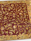 Tussore Kalamkari Bandhani Saree Rust In Colour