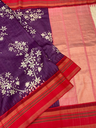 Tussore Saree