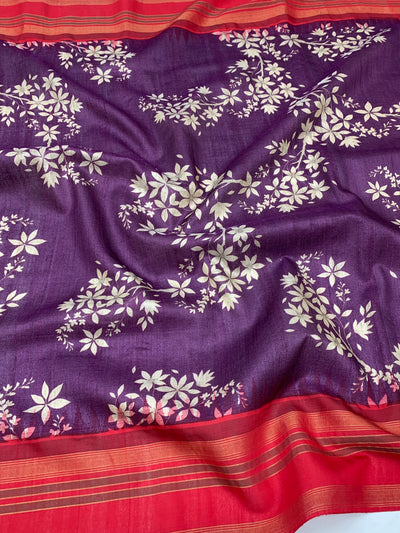 Tussore Saree