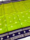 Gadwal Pattu Saree Green In Colour