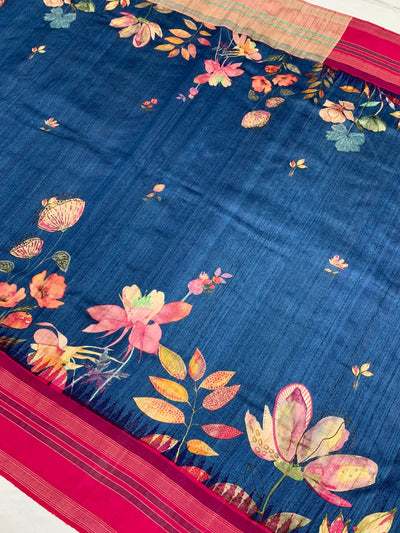 Tussore Saree