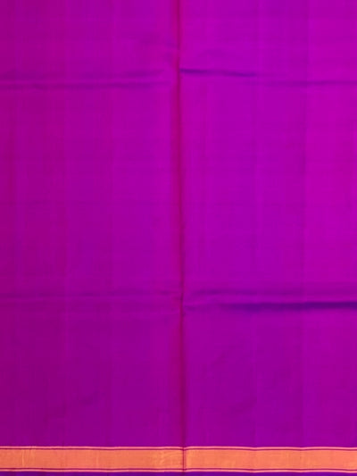 Radiant Amethyst Purple Rajkot Patola Silk Saree