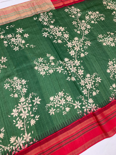 Tussore Saree