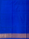 Regal Royal Blue Rajkot Patola Silk Saree with Traditional Ikat Weave