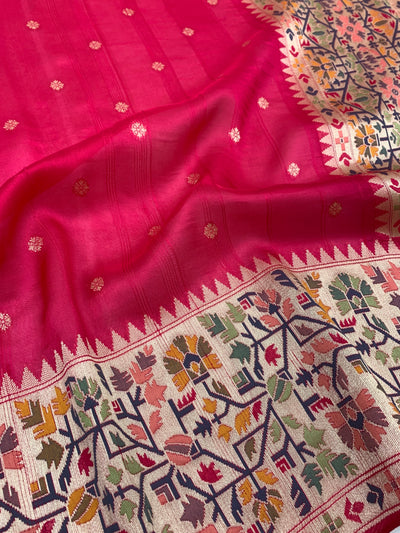 Tussore Saree