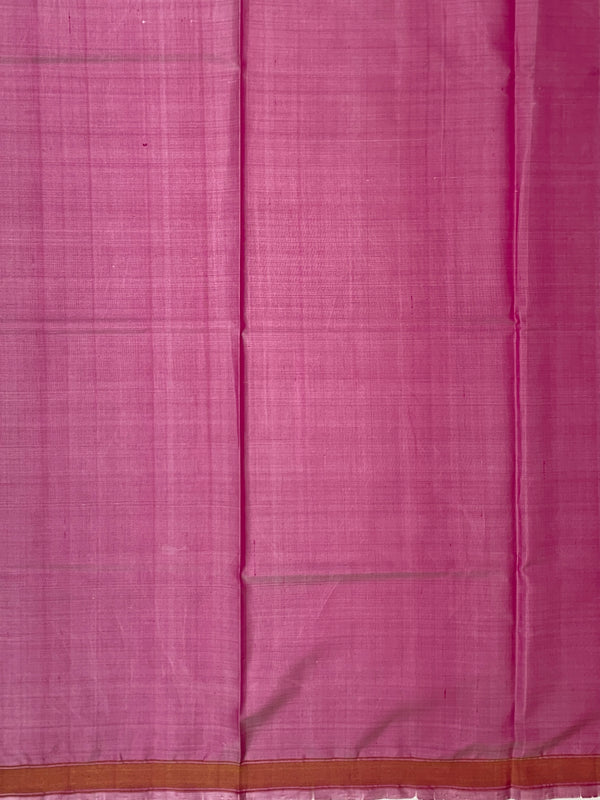Striking Cerulean Blue & Magenta Rajkot Patola Silk Saree