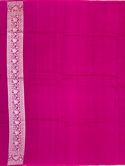 Exquisite Aqua Blue Tussore Georgette Saree