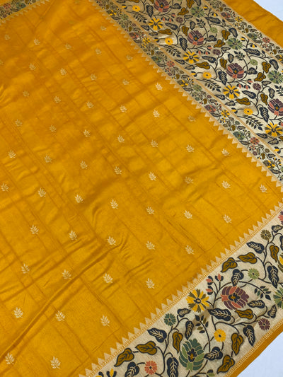 Tussore Saree