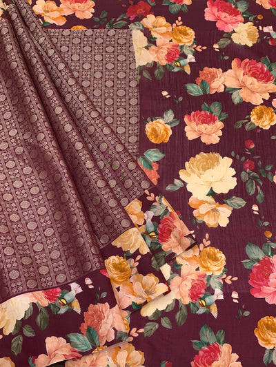Brocade Silk Saree