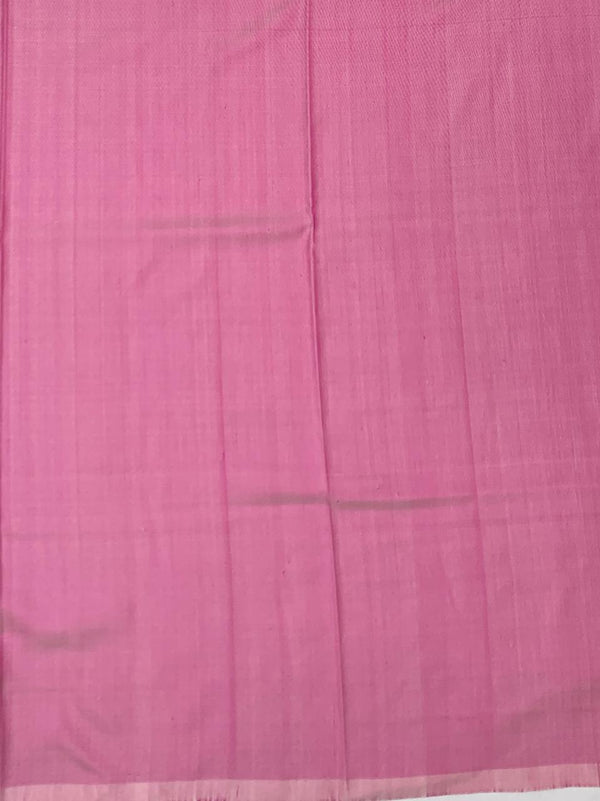 Dusty Rose Chevron Patola Silk Saree